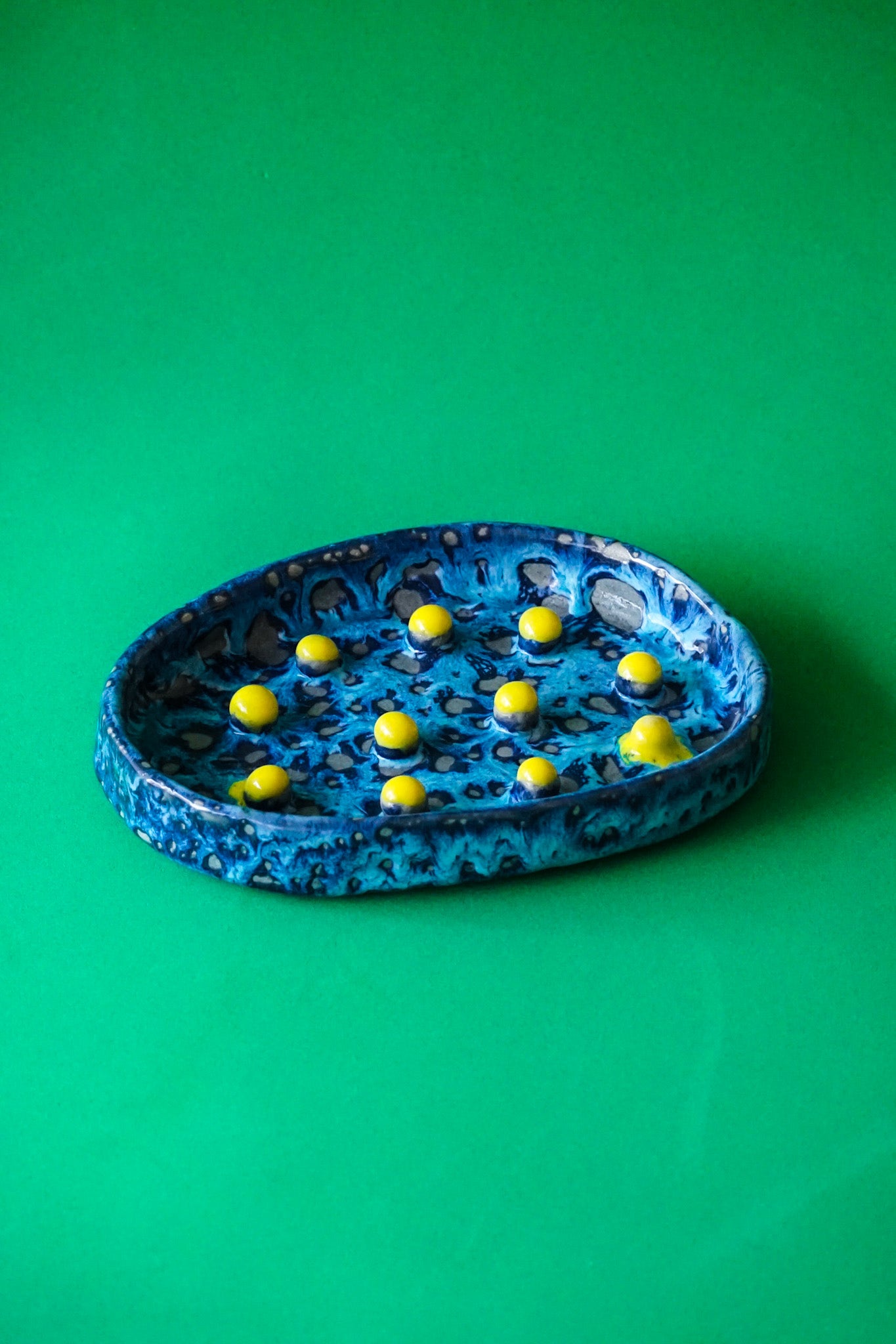 Quirky Soap Dish / Jabonera Azul